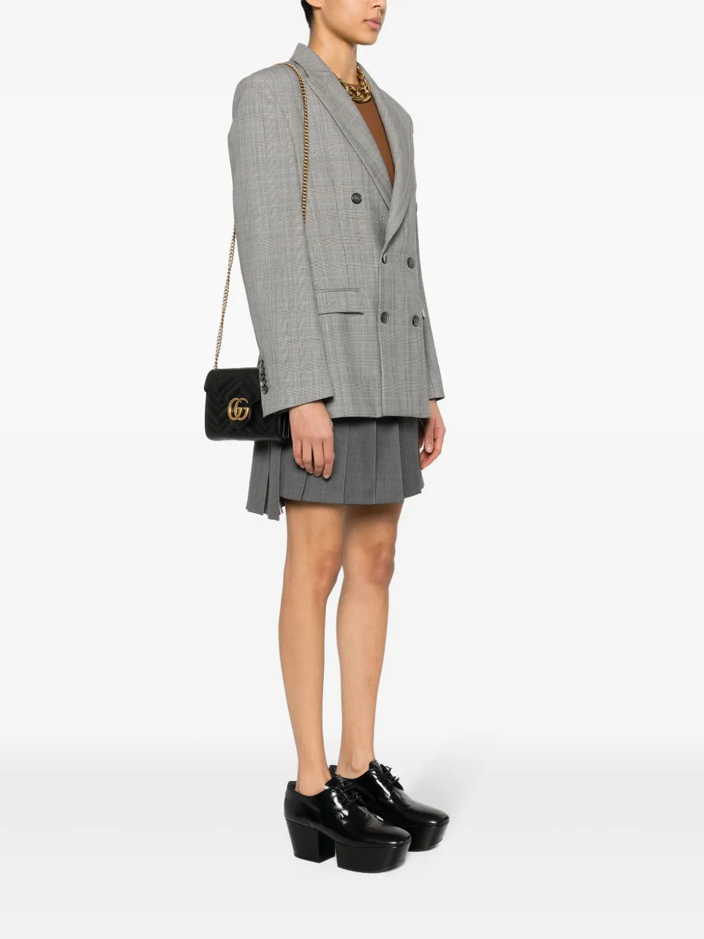 Gucci Mini Gg Marmont Shoulder Bag
