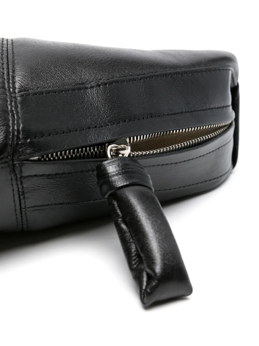 Lemaire Large Fortune Croissant Leather Shoulder Bag
