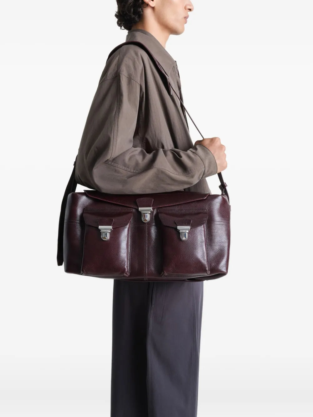 Lemaire Week End Gear Shoulder Bag