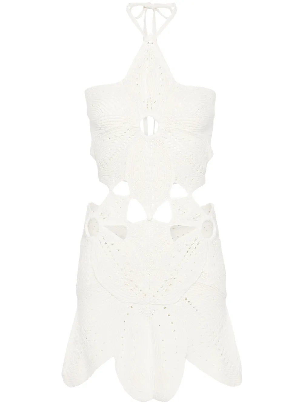Cult Gaia Floreana Panelled Knit Dress
