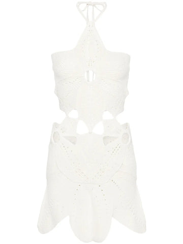 Cult Gaia Floreana Panelled Knit Dress