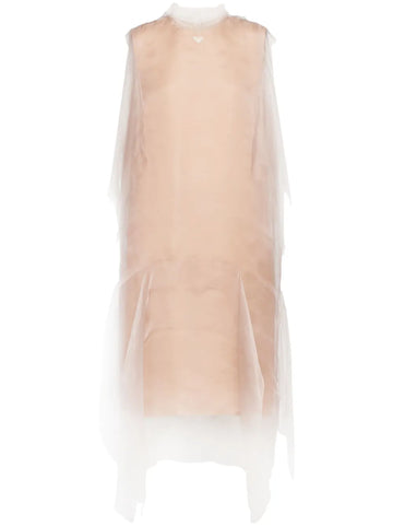Prada Technical Voile Dress