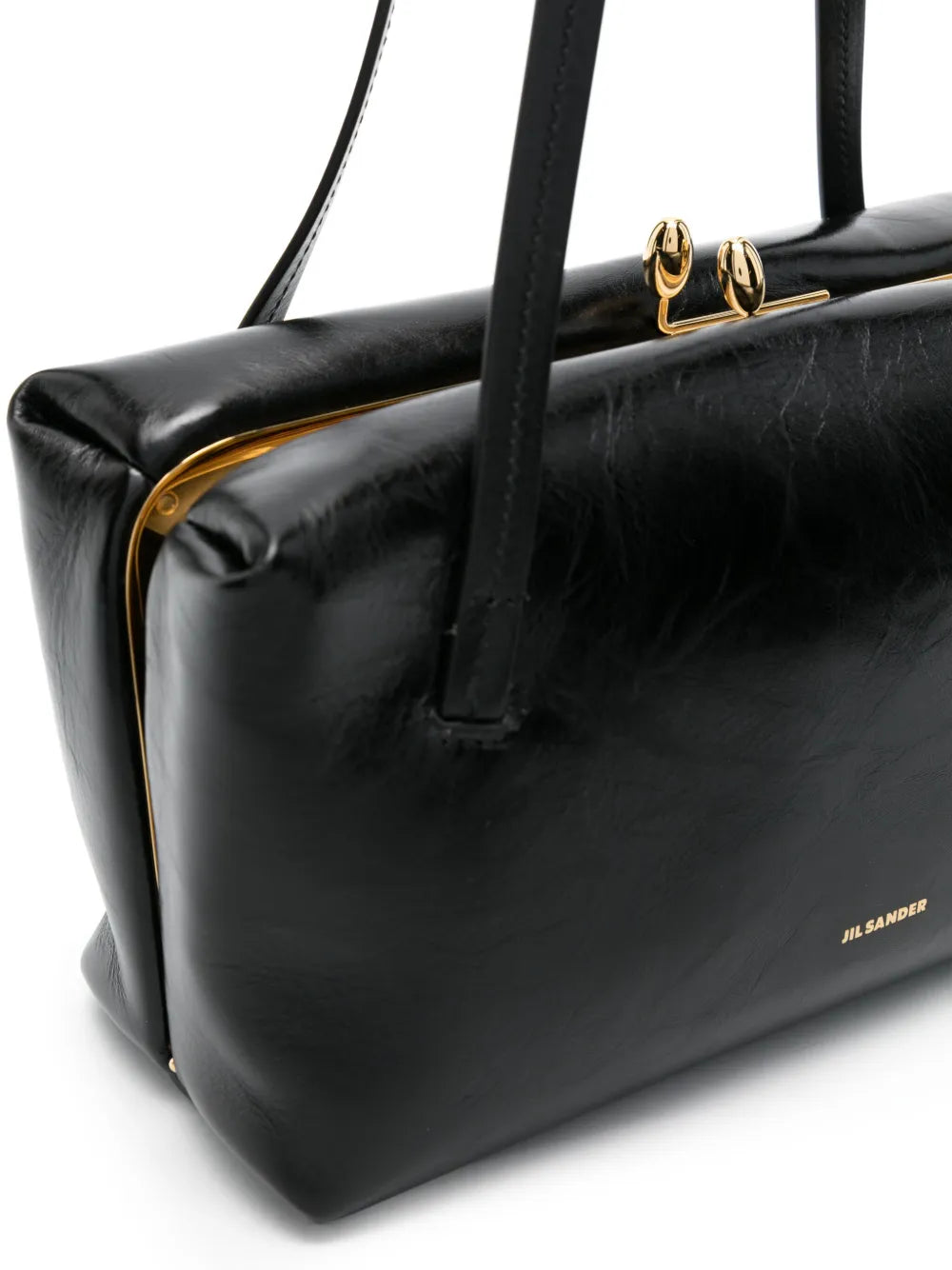 Jil Sander Small Goji Leather Shoulder Bag