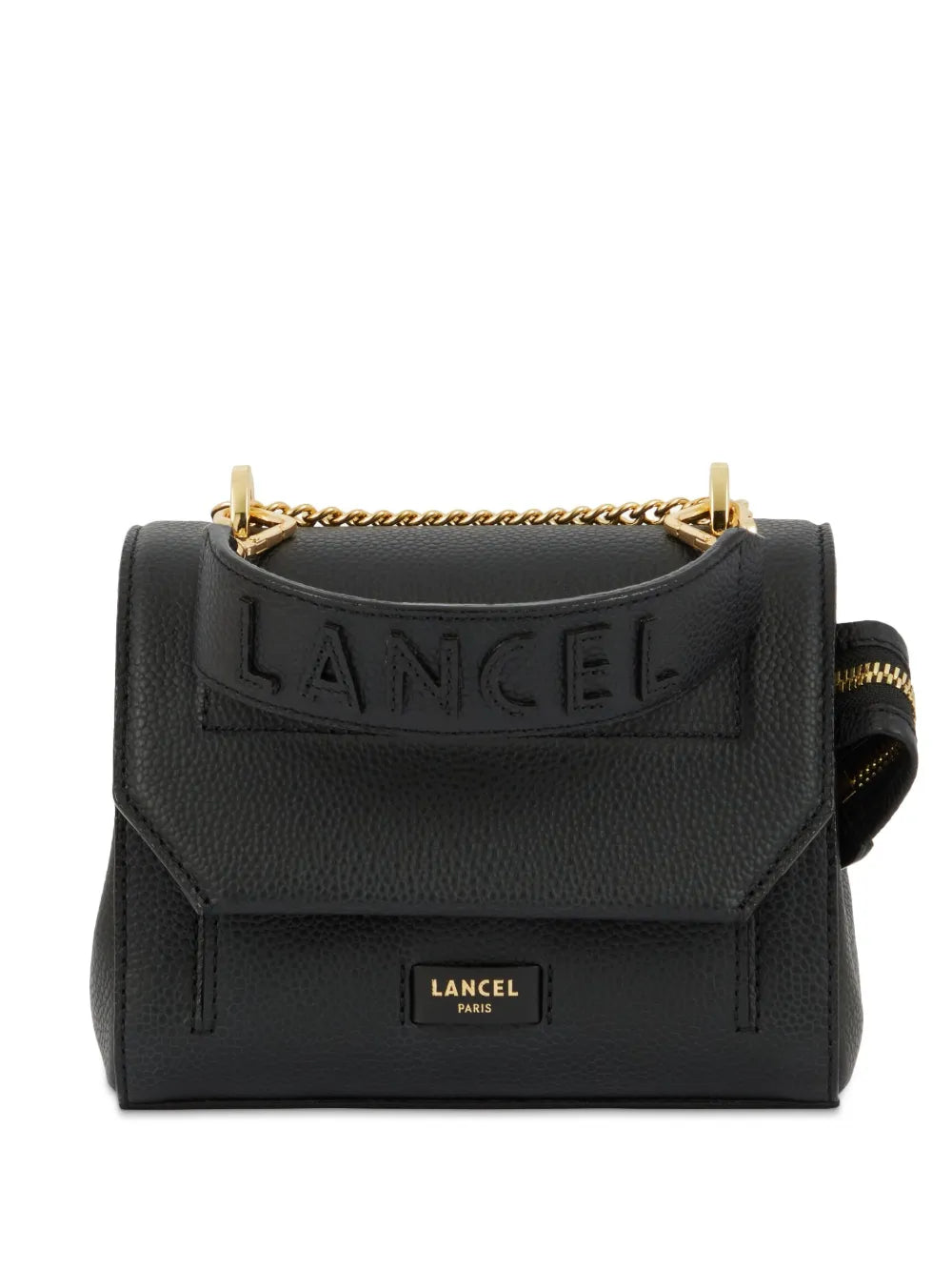 Lancel Medium Ninon De Lancel Leather Flap Bag