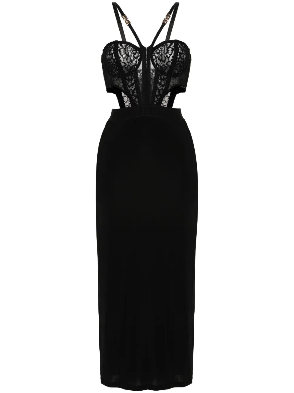 Versace Jeans Couture Panelled Design Dress