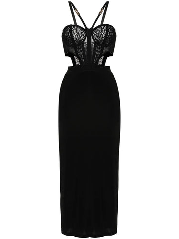 Versace Jeans Couture Panelled Design Dress