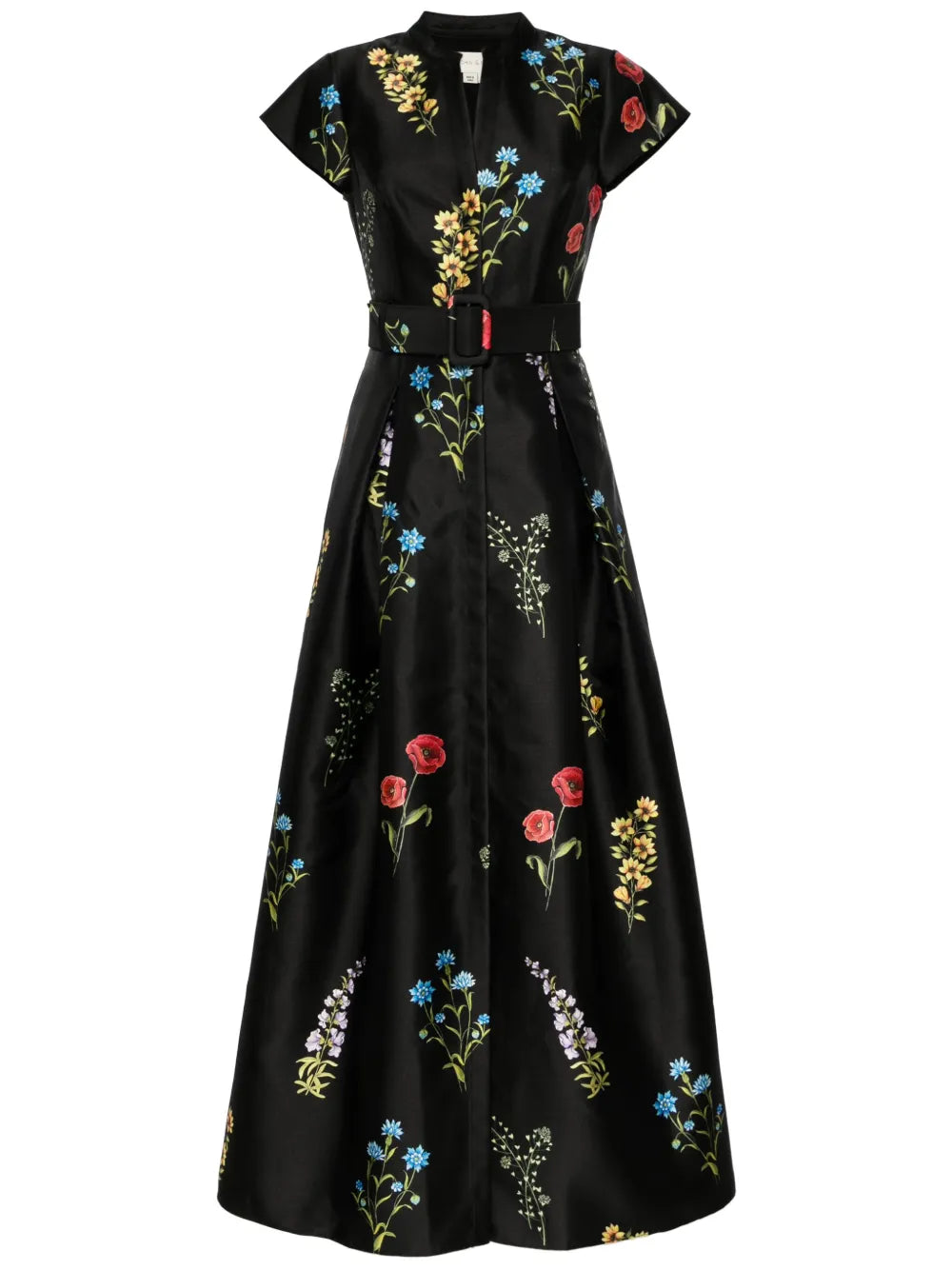 Sachin Babi Marta Floral Print Gown