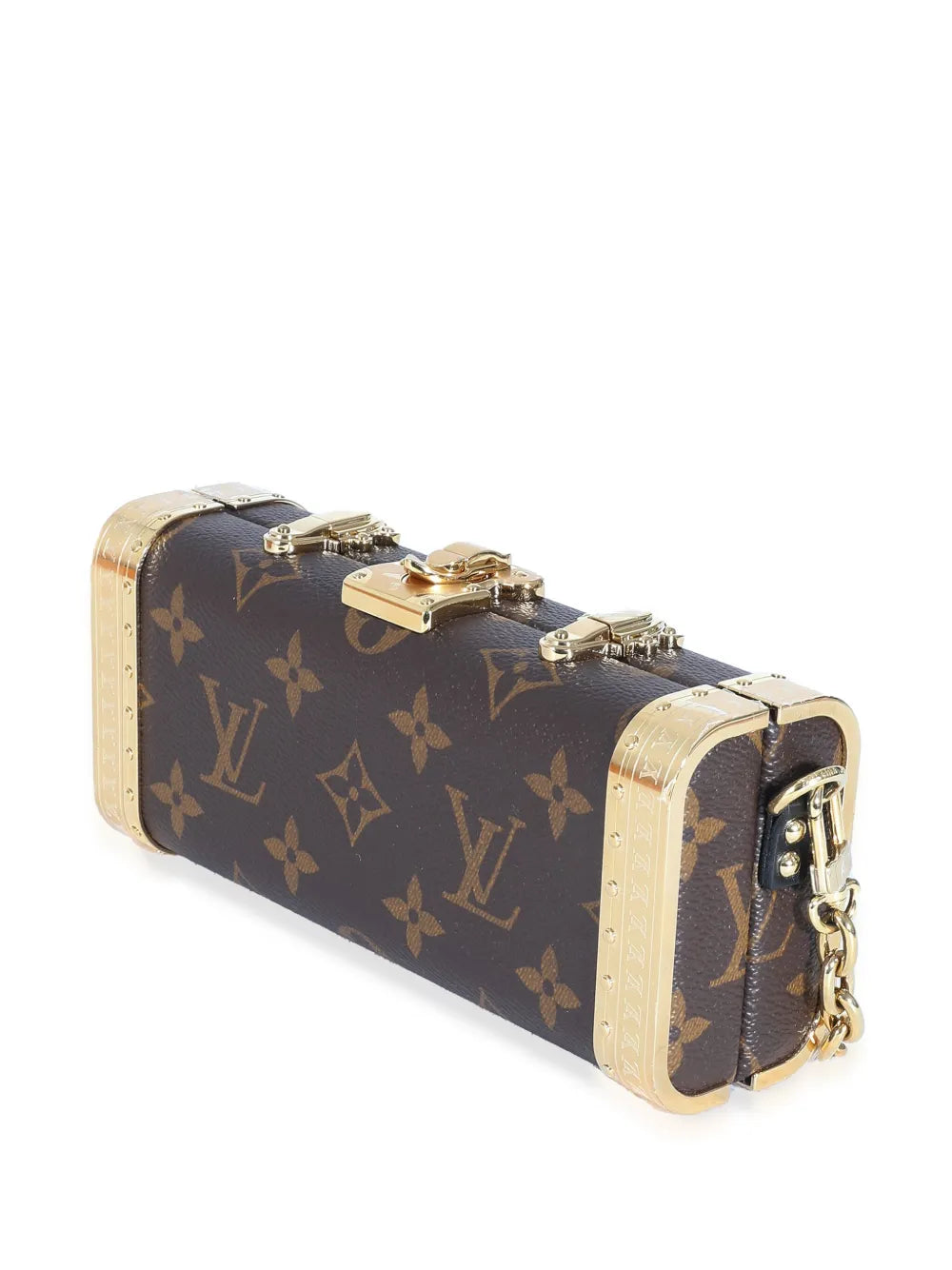 Louis Vuitton Pre Owned 2021 2022 Monogram Vanity Case Pm Shoulder Bag