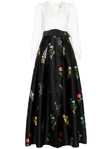 Sachin Babi Zoe Colour Block Gown
