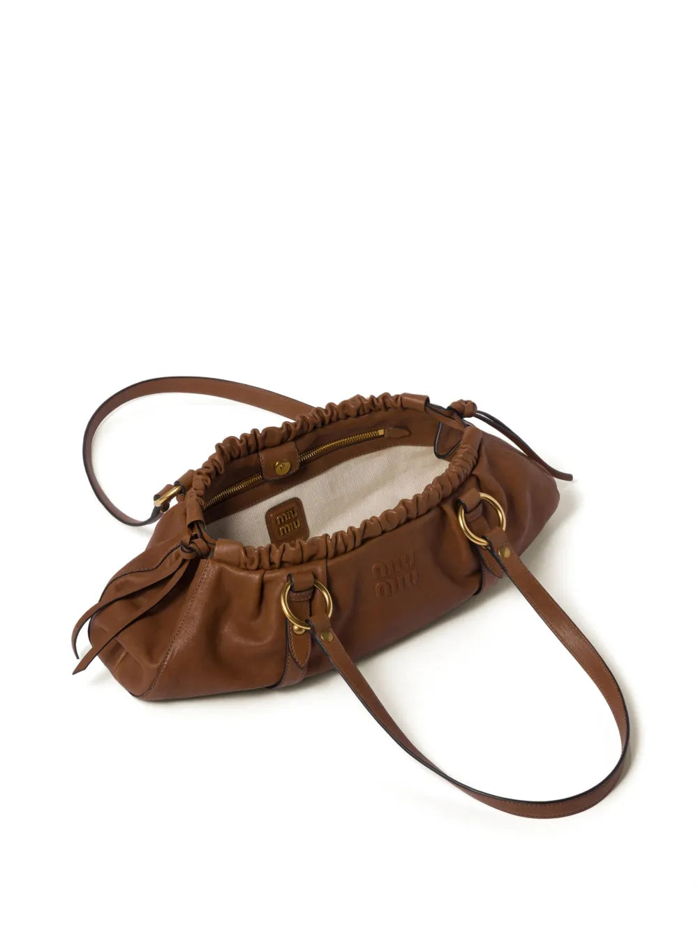 Miu Miu Nappa Leather Shoulder Bag