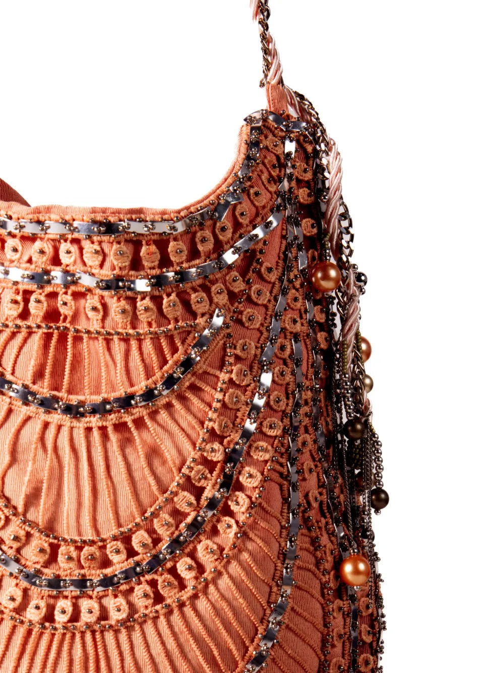 Nannacay Margie Beaded Shoulder Bag