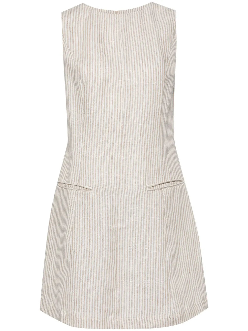 Reformation Citron Linen Dress
