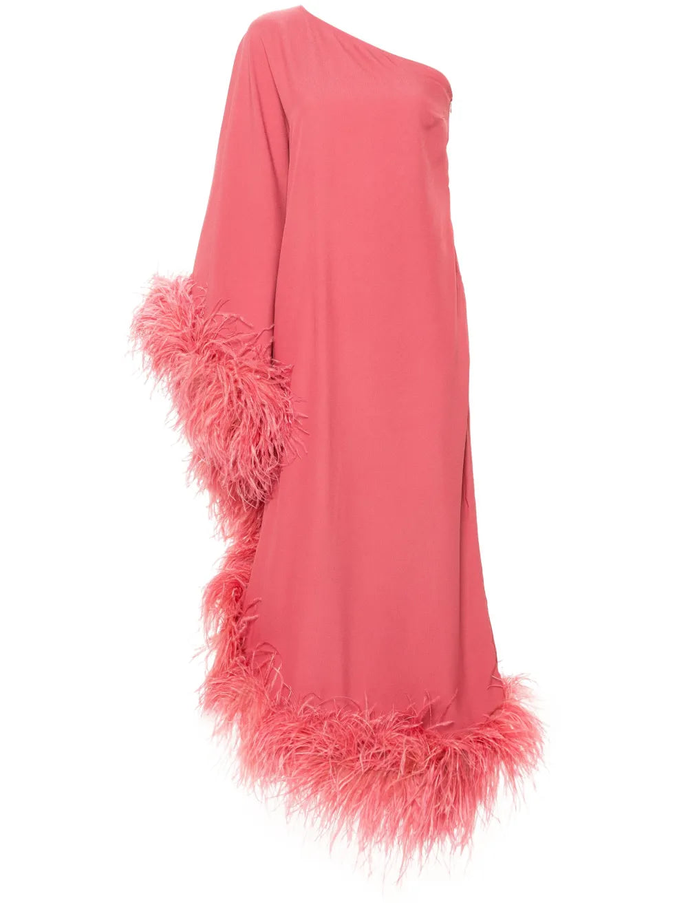 Taller Marmo Ubud Feather Trim Dress