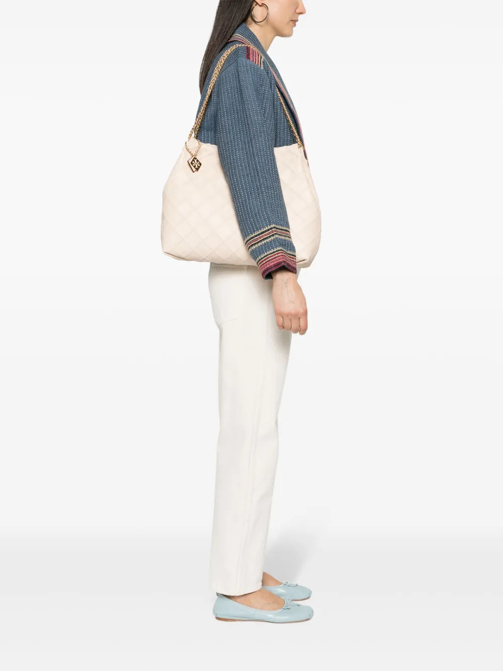 Tory Burch Fleming Soft Drawstring Tote Bag