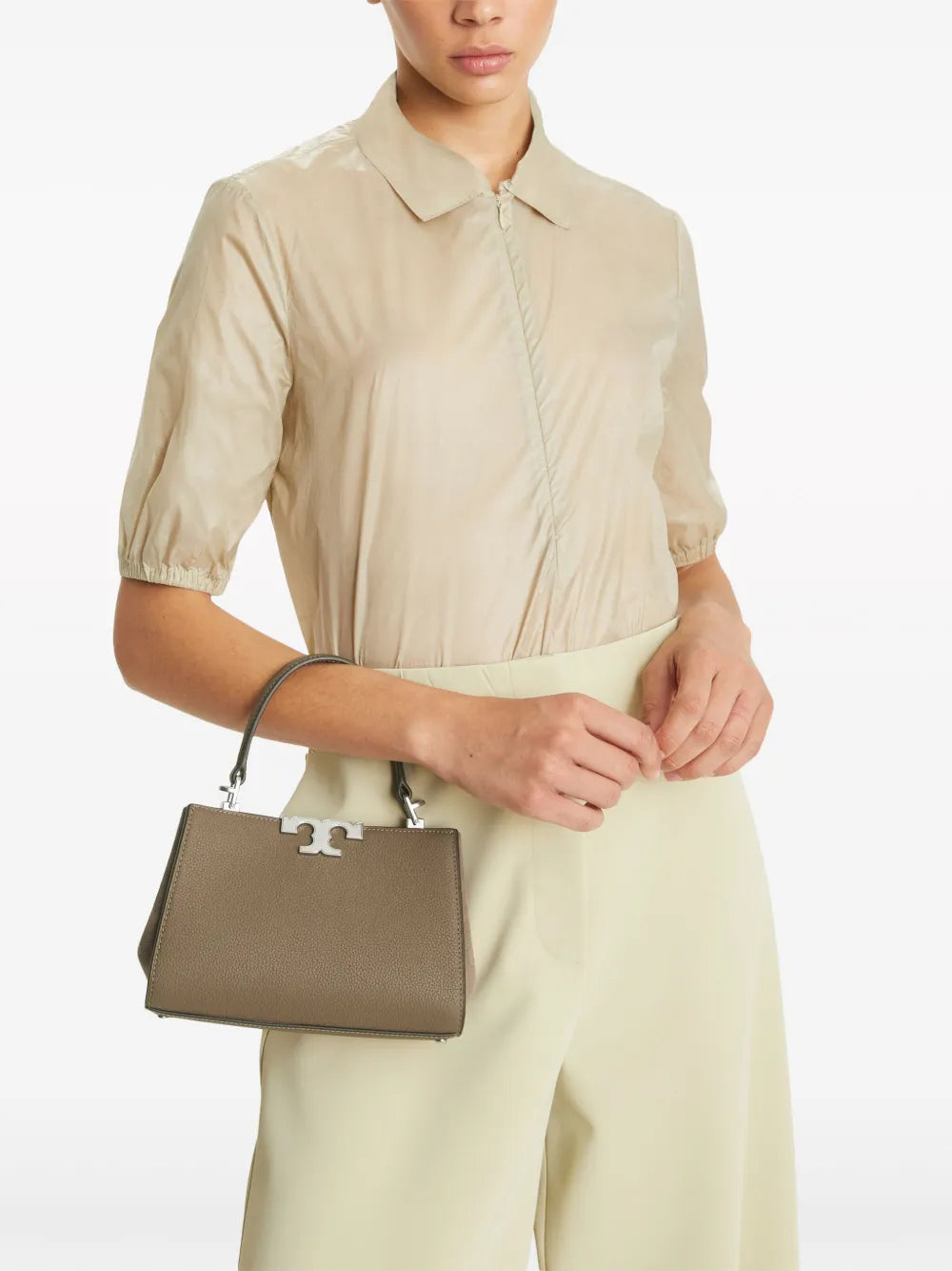 Tory Burch Mini Eleanor Leather Satchel Bag