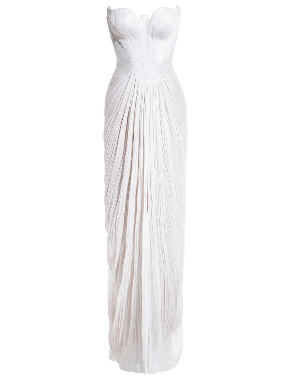 Maria Lucia Hohan Strapeless Pleated Gown