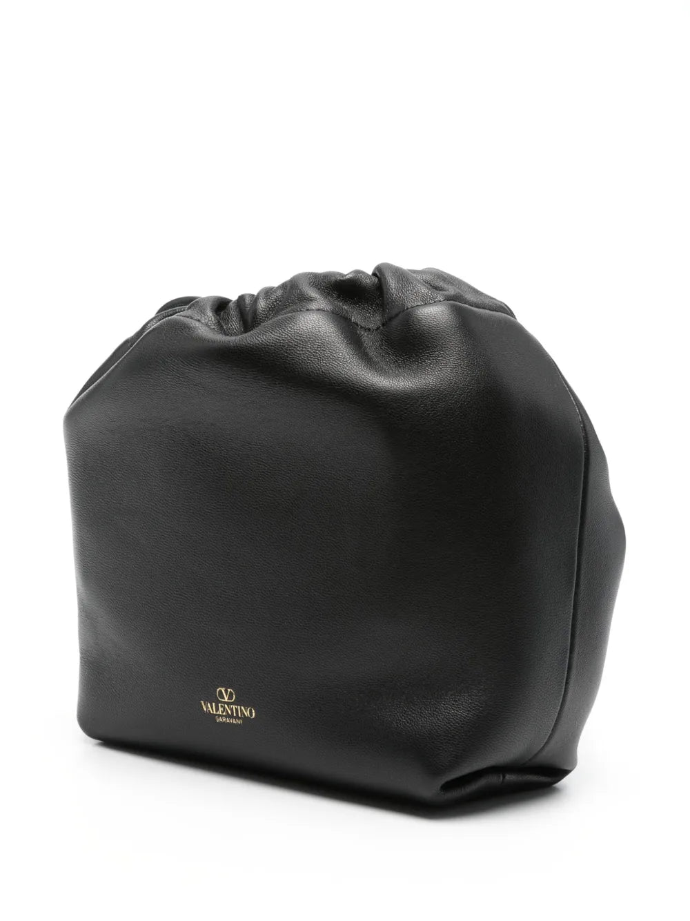 Valentino Garavani Mini Vlogo Pouf Bucket Bag