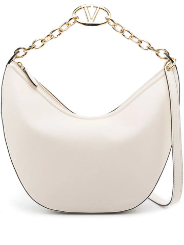 Valentino Garavani Vlogo Signature Leather Shoulder Bag