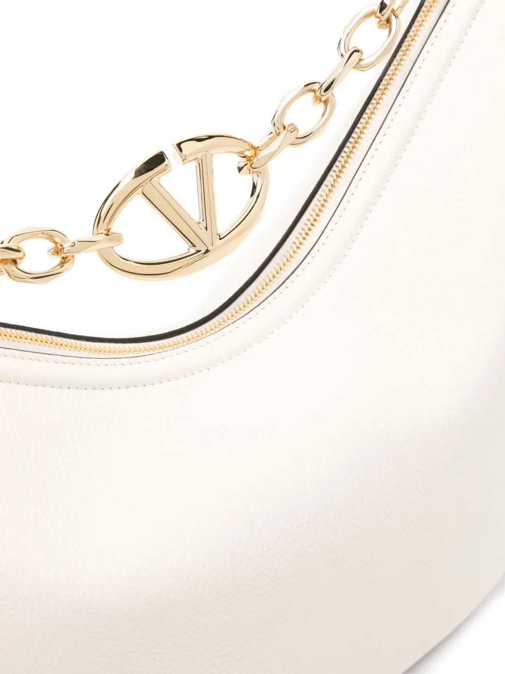 Valentino Garavani Vlogo Signature Leather Shoulder Bag
