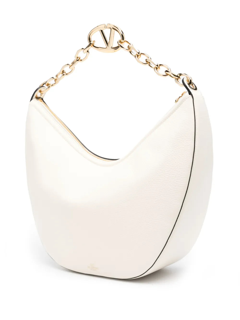 Valentino Garavani Vlogo Signature Leather Shoulder Bag