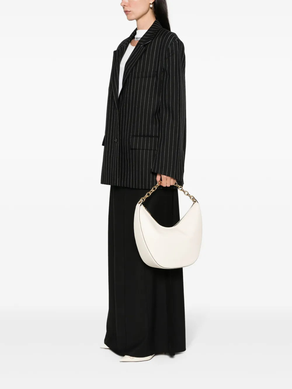 Valentino Garavani Vlogo Signature Leather Shoulder Bag