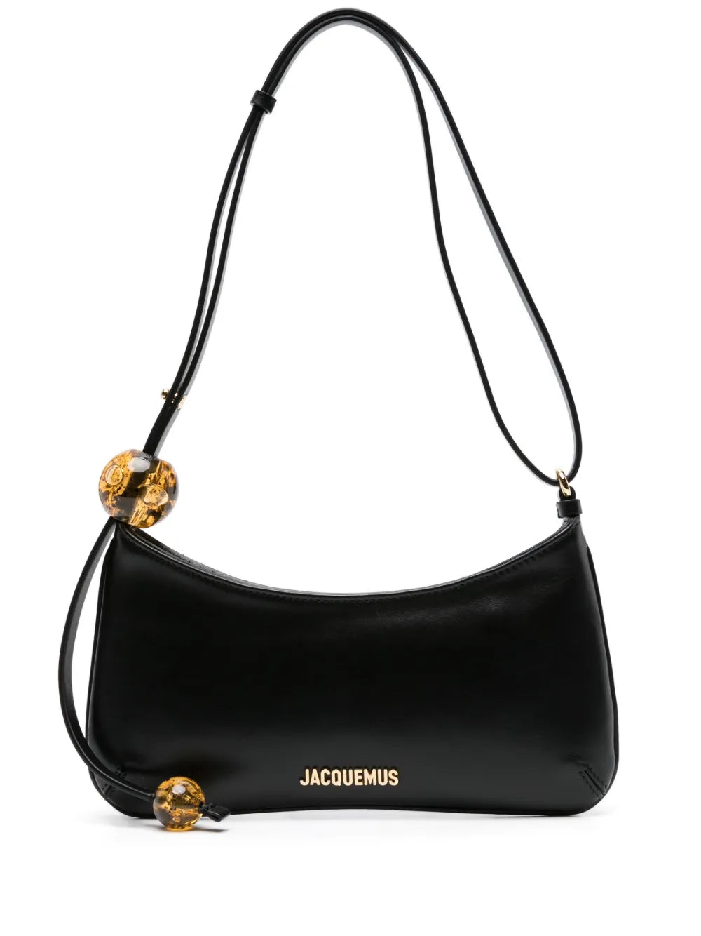 Jacquemus Le Bisou Perle Leather Shoulder Bag
