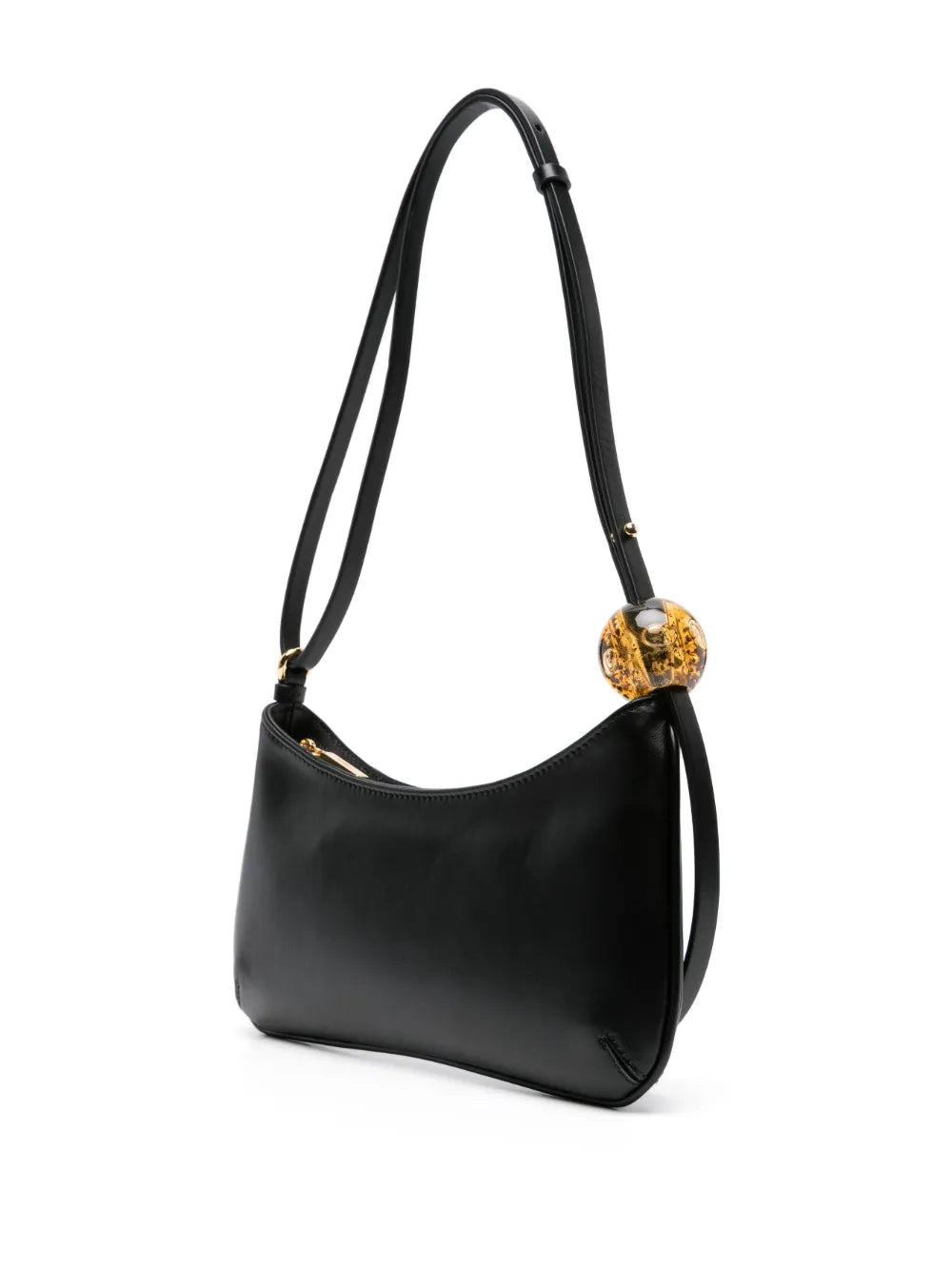 Jacquemus Le Bisou Perle Leather Shoulder Bag
