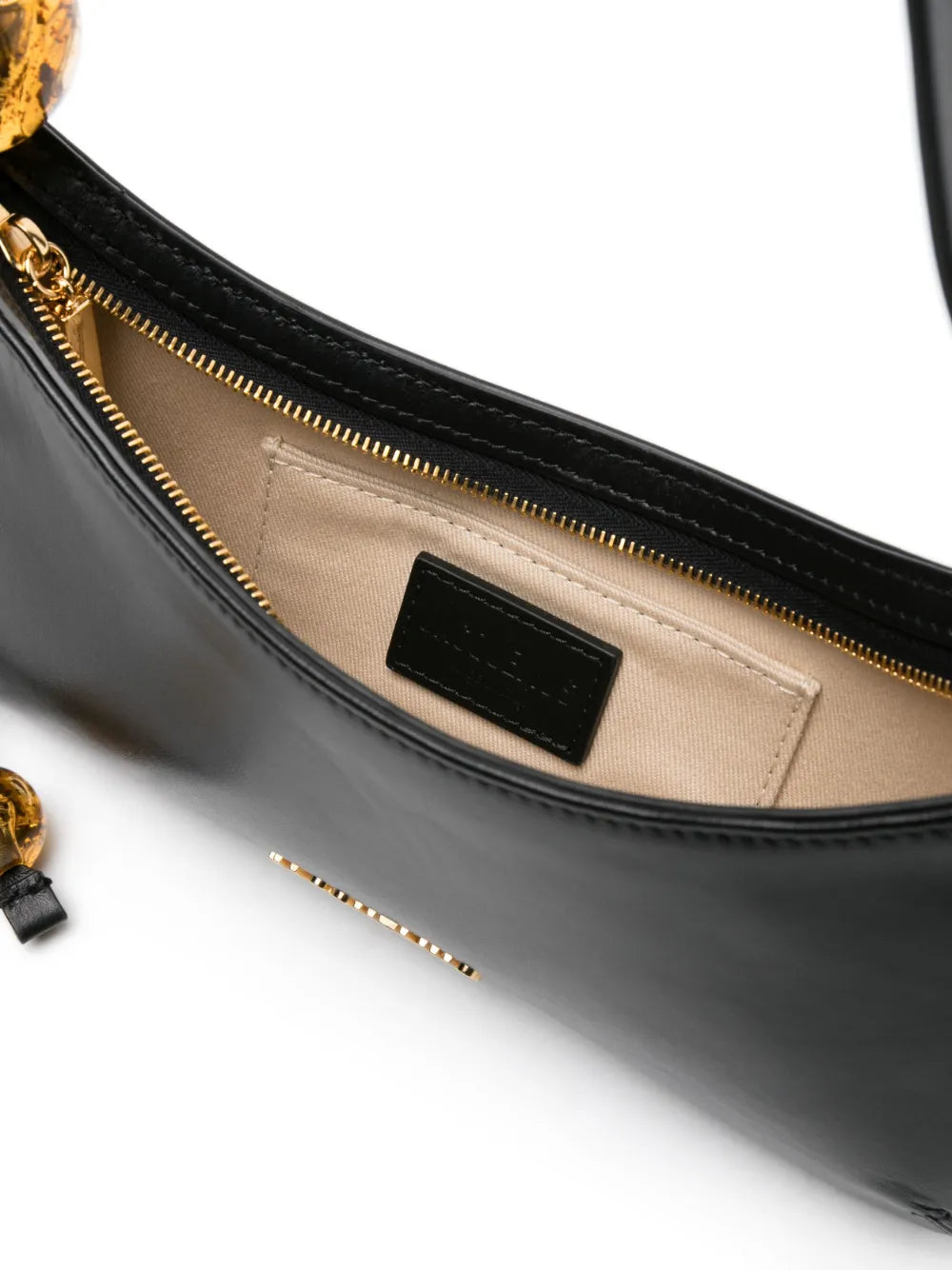 Jacquemus Le Bisou Perle Leather Shoulder Bag