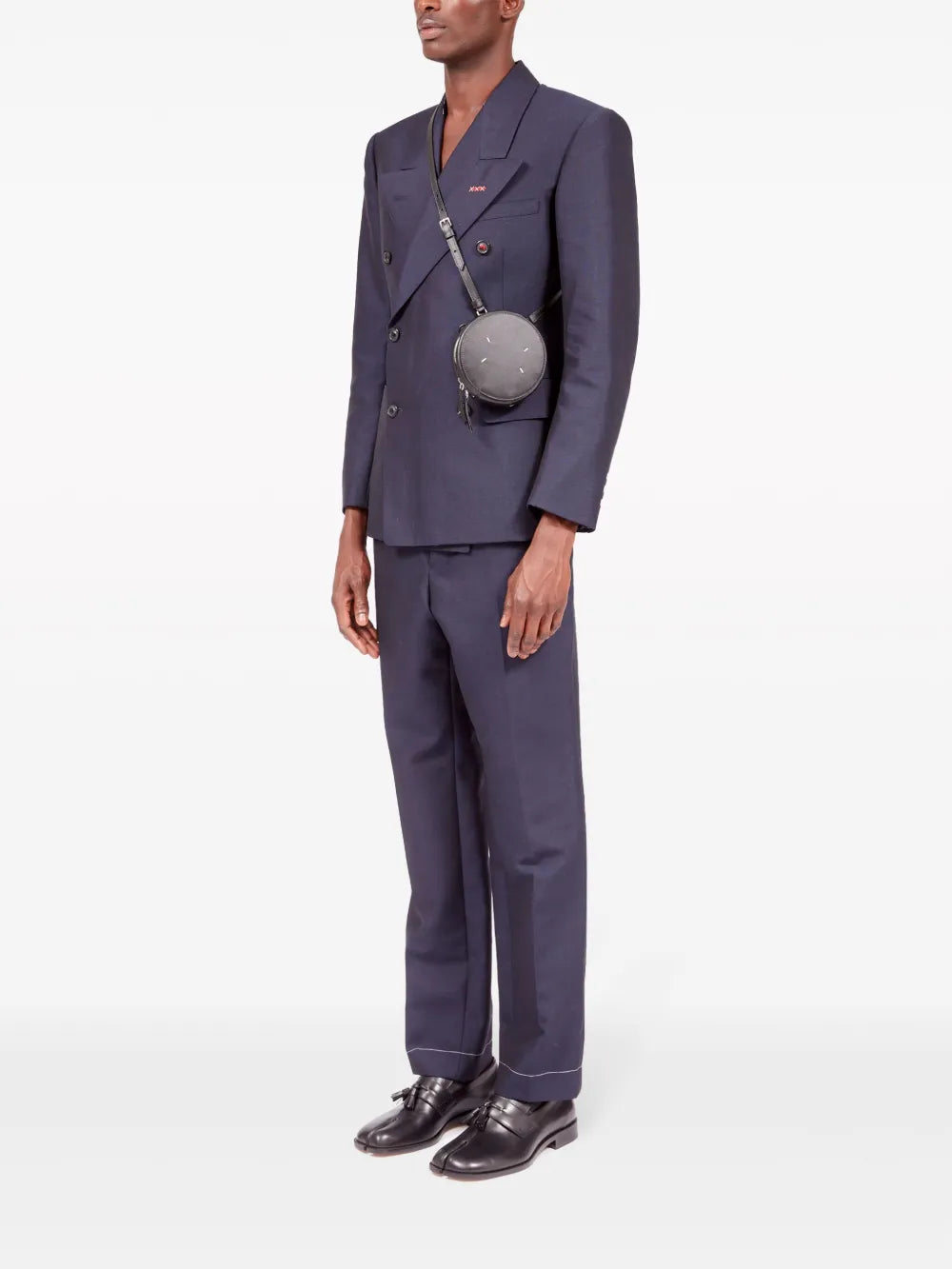 Maison Margiela Micro Circle Leather Shoulder Bag