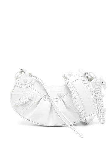 Balenciaga Small Le Cagole Leather Shoulder Bag