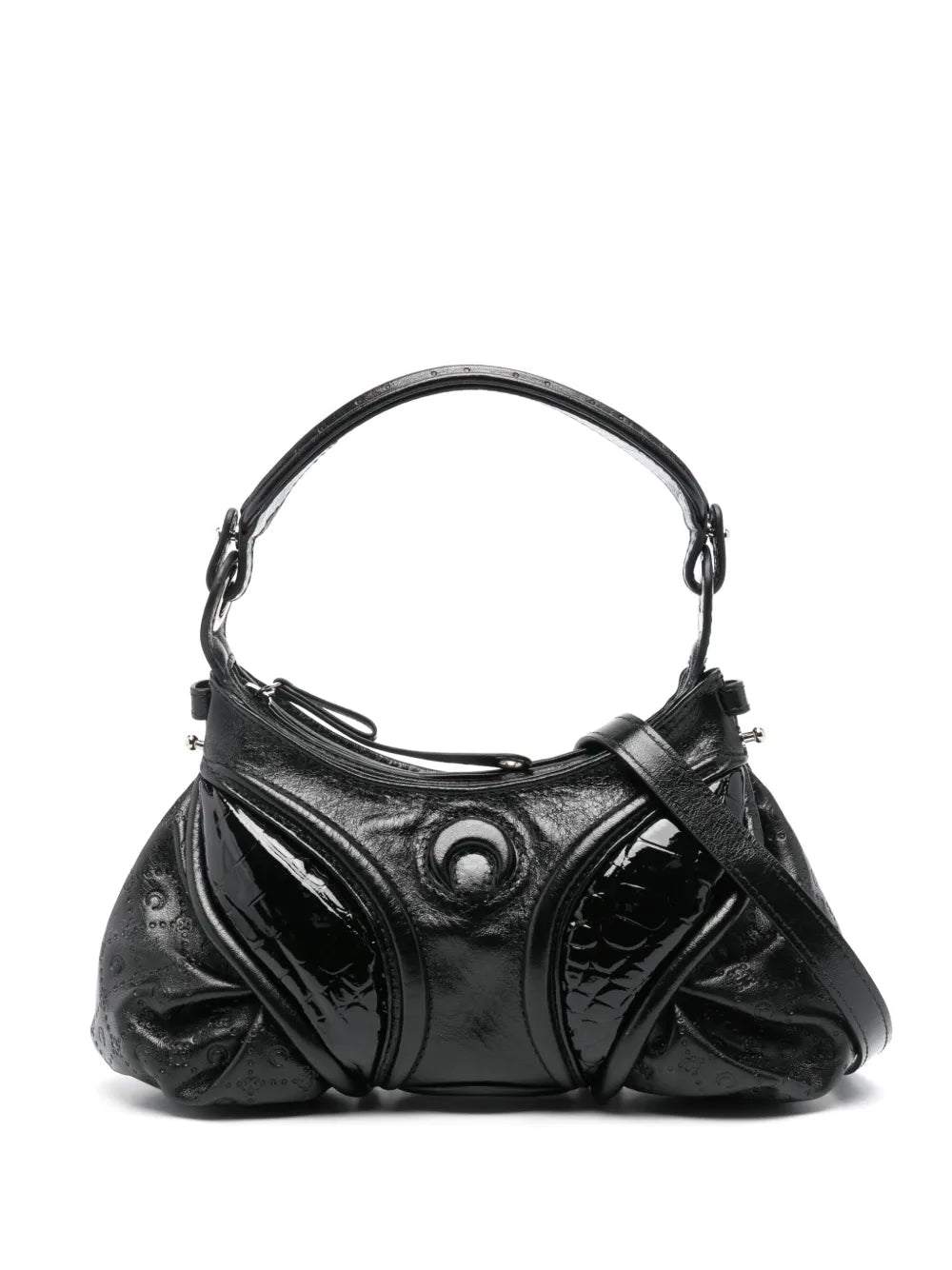 Marine Serre Small Futura Shoulder Bag