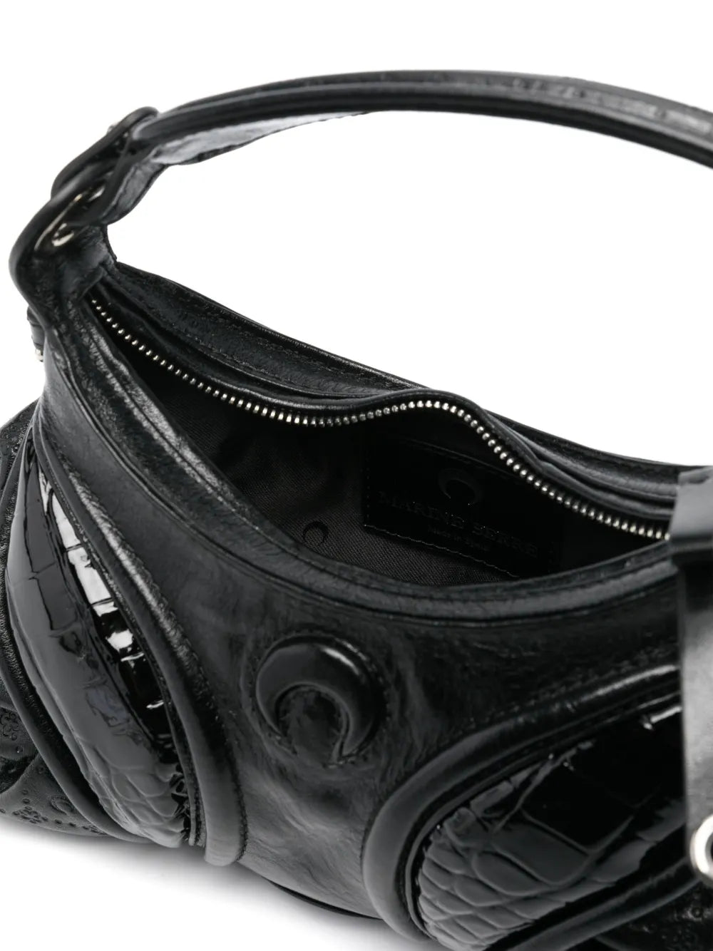 Marine Serre Small Futura Shoulder Bag