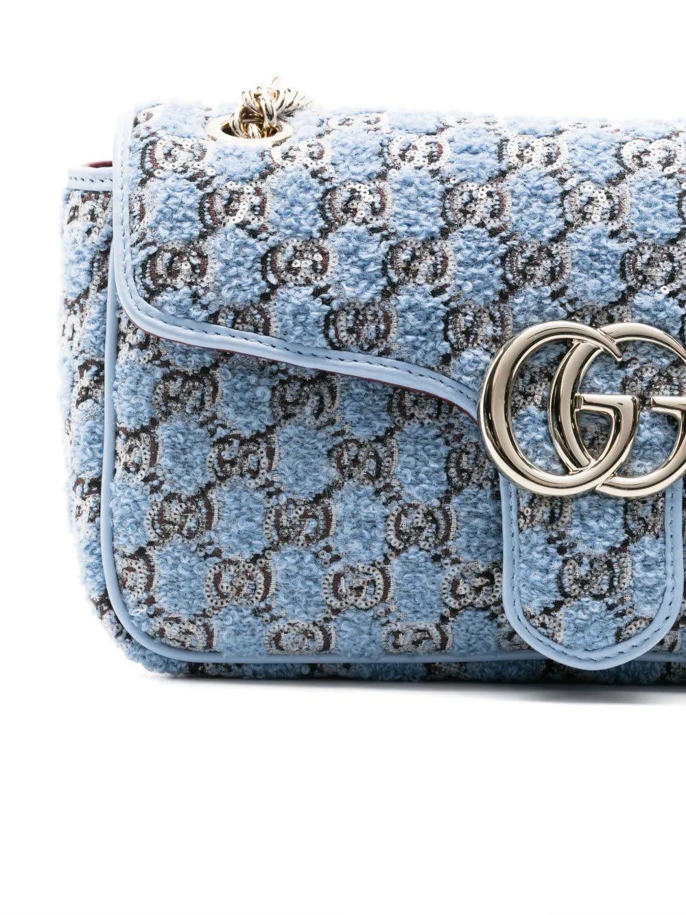 Gucci Small Gg Marmont Shoulder Bag