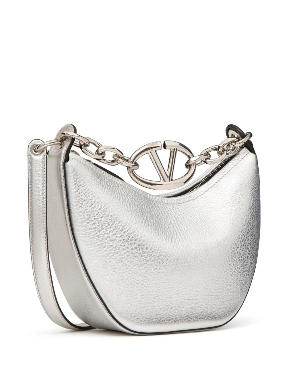 Valentino Garavani Mini Vlogo Moon Hobo Bag