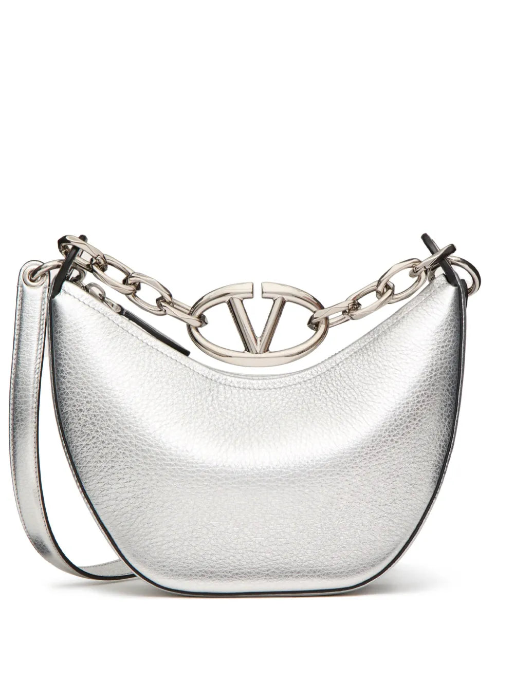 Valentino Garavani Mini Vlogo Moon Hobo Bag