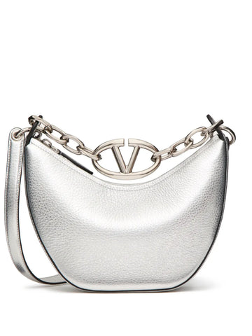 Valentino Garavani Mini Vlogo Moon Hobo Bag