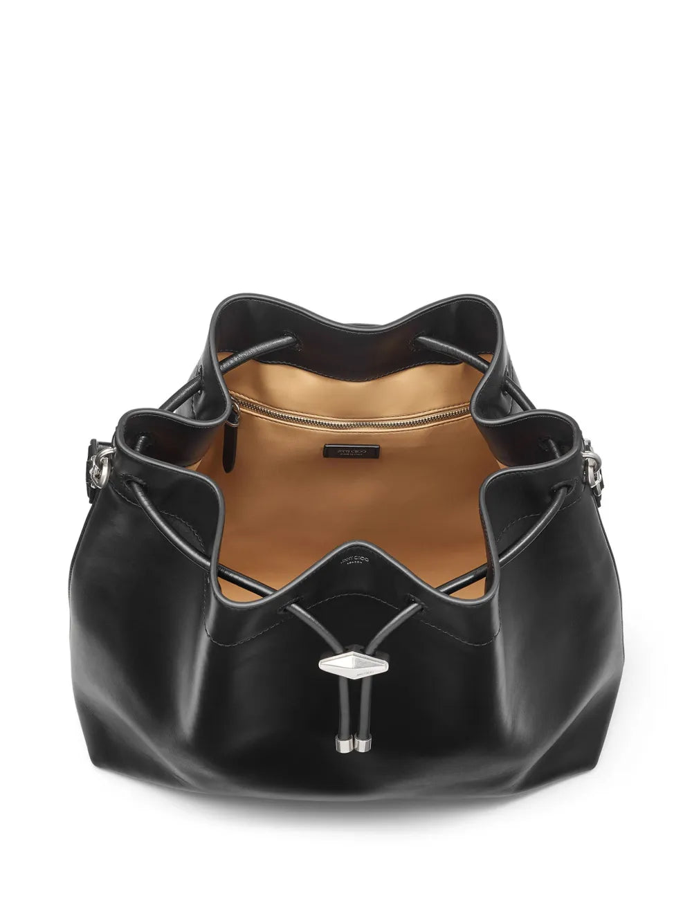 Jimmy Choo Cinch L Leather Bucket Bag