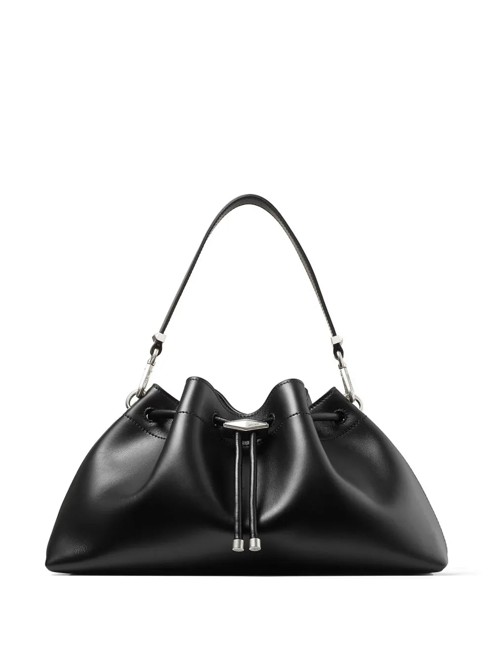 Jimmy Choo Medium Cinch Leather Bucket Bag