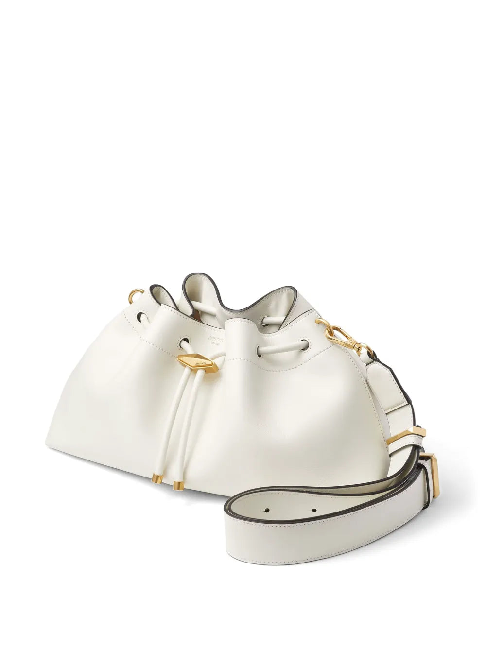 Jimmy Choo Cinch M Leather Bucket Bag