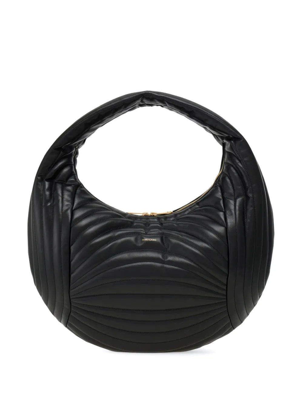 Ferragamo Quilted Hobo Bag