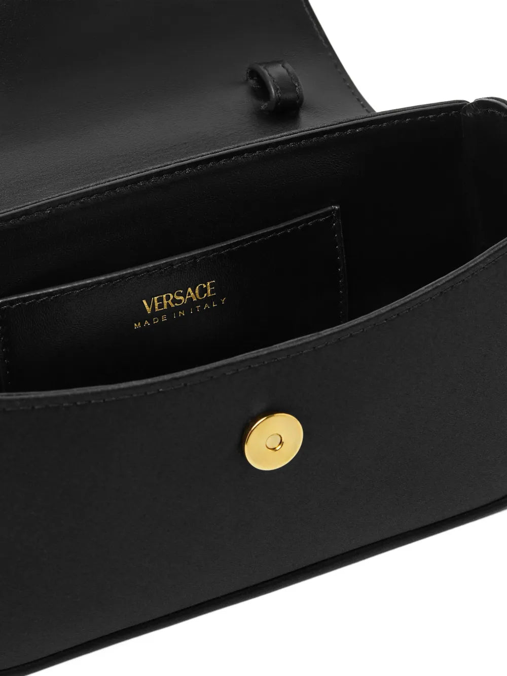 Versace La Medusa Satin Mini Bag