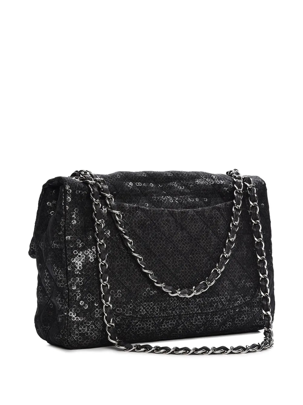 Chanel Pre Owned 2009 Jumbo Classic Flap Shoulder Bag