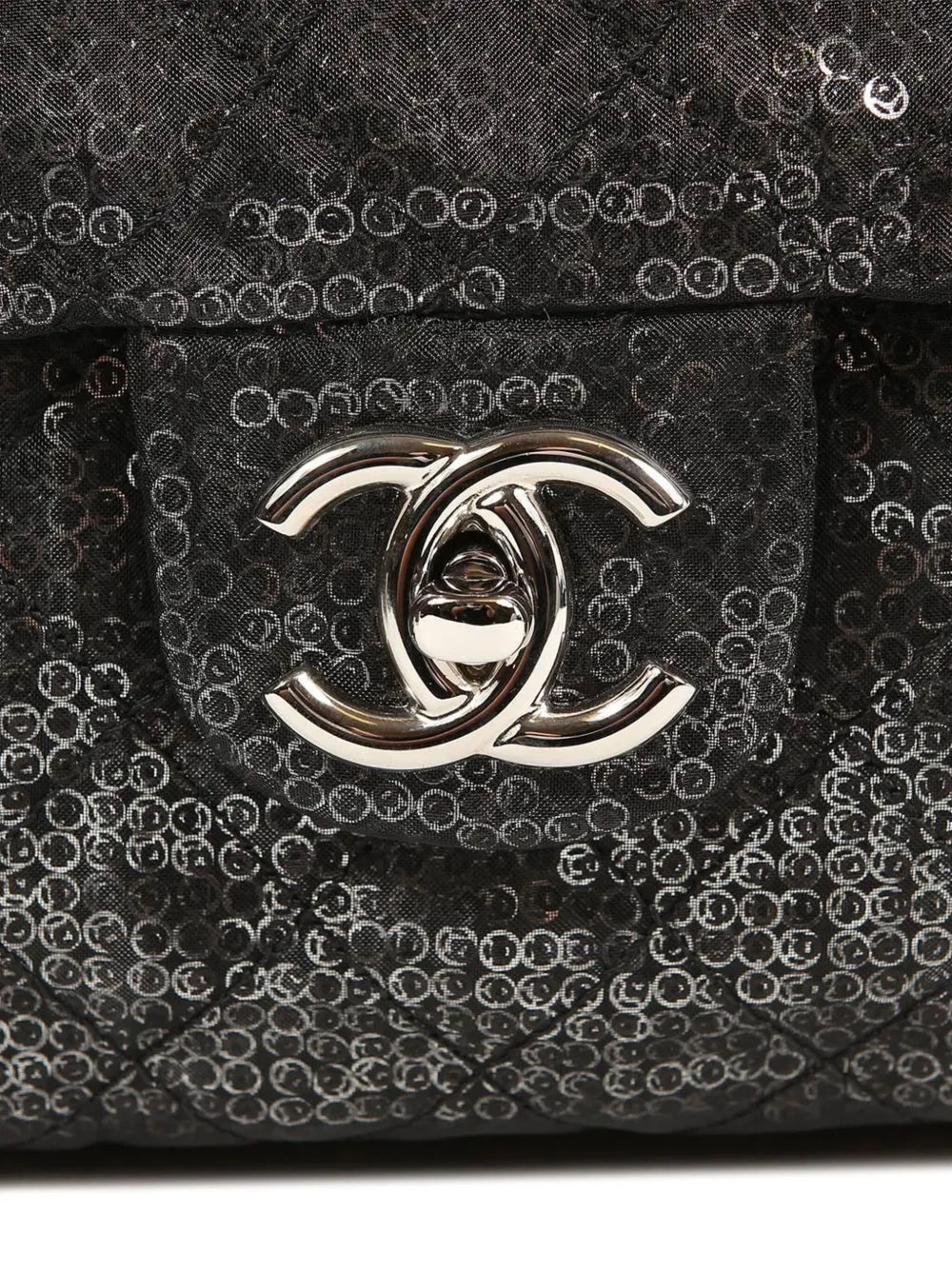 Chanel Pre Owned 2009 Jumbo Classic Flap Shoulder Bag