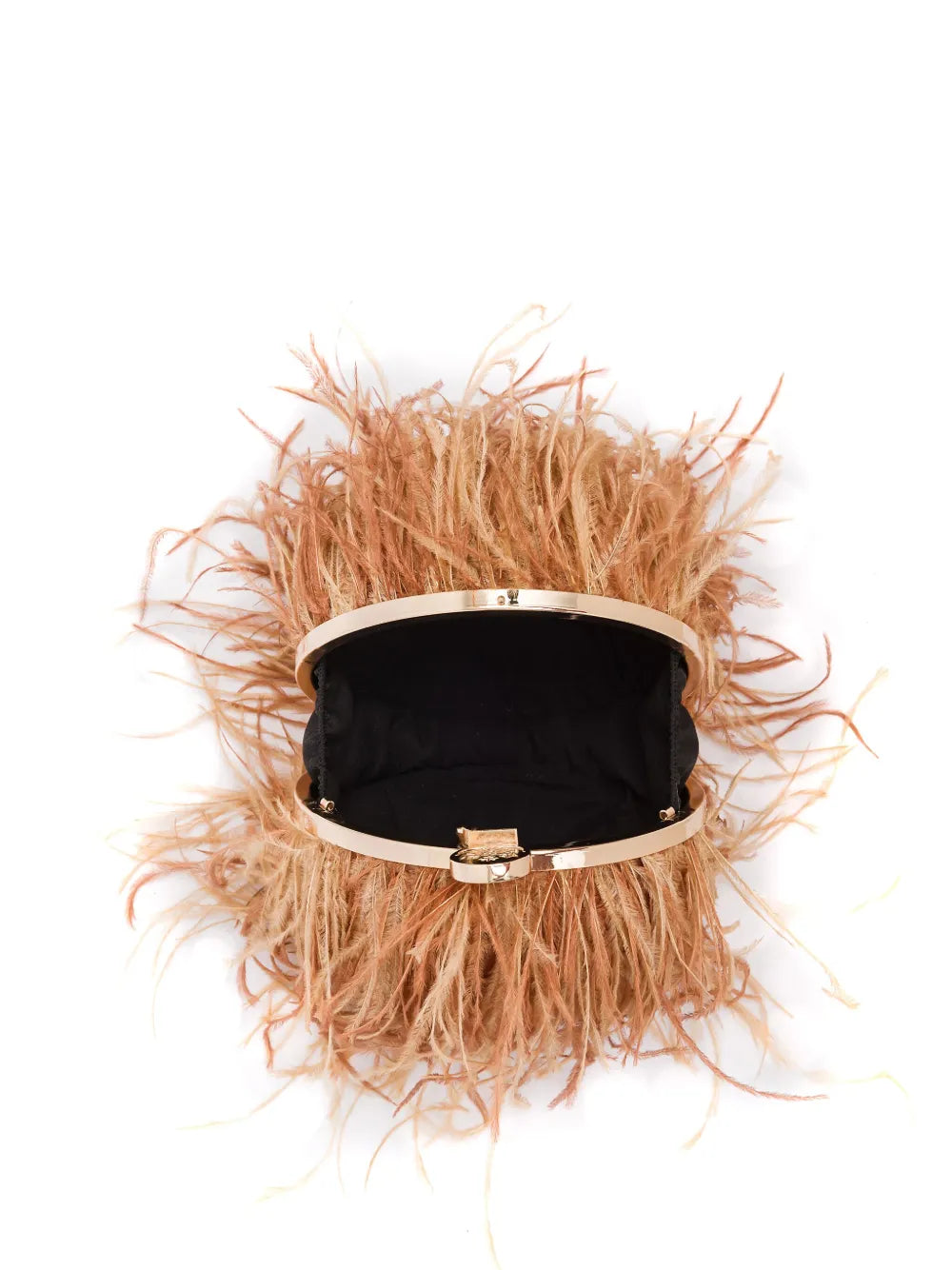 Isla Lily Feathered Shoulder Bag