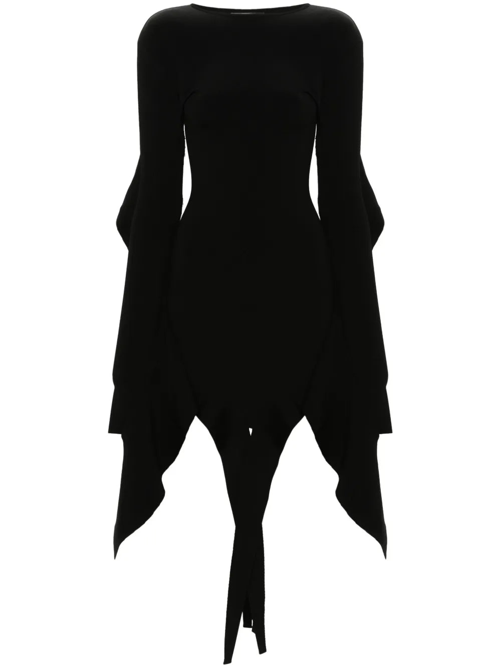 Mugler Asymmetric Mini Dress
