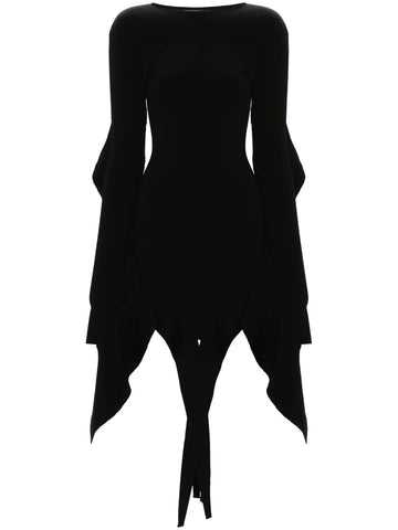 Mugler Asymmetric Mini Dress
