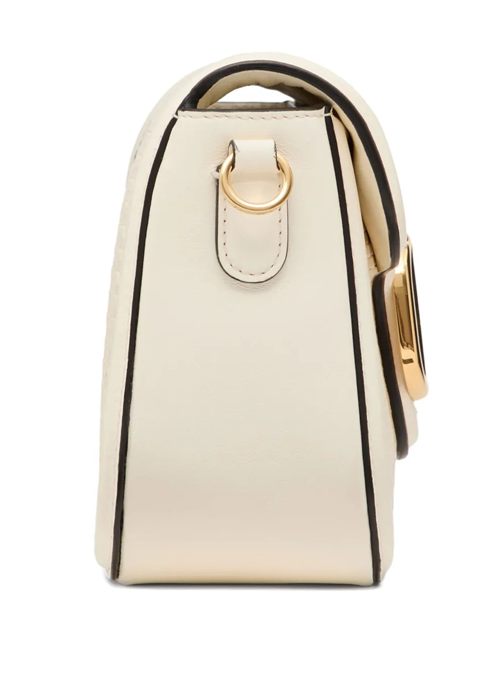 Valentino Garavani Alltime Woven Leather Shoulder Bag