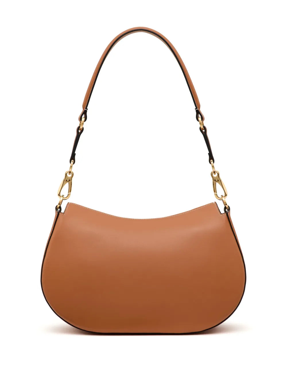 Valentino Garavani Medium Ohval Leather Shoulder Bag