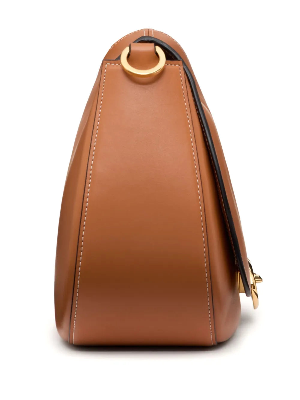 Valentino Garavani Medium Ohval Leather Shoulder Bag