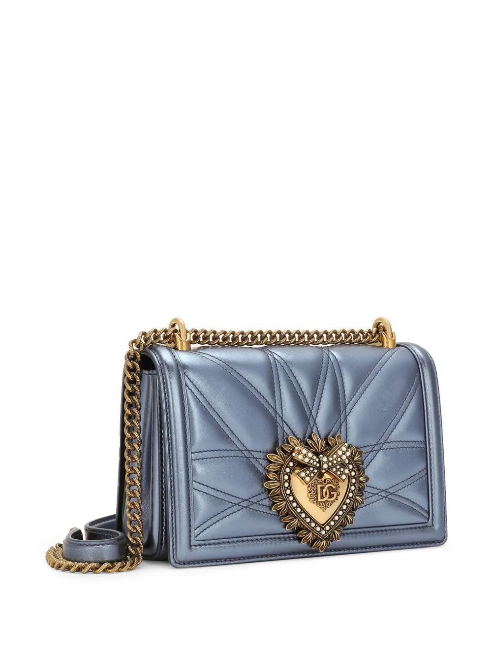 Dolce Gabbana Medium Devotion Shoulder Bag